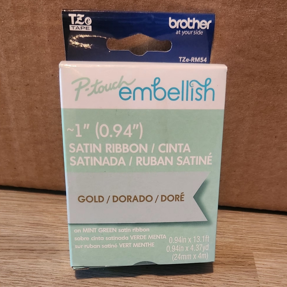 P-Touch Embellish Satin Ribbon 2 Box Set - Picture 3 of 6